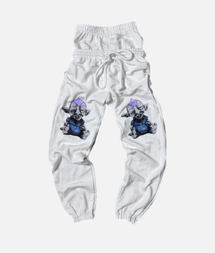 Billionaire Studio Sweatpants White (1)