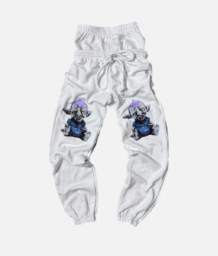 Billionaire Studio Sweatpants White (2)