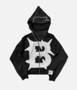 Billionaire Studios Bluto Mountain Zip Hoodie Black (2)