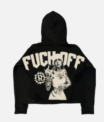 Billionaire Studios Fuck Off Hoodie Black (2)