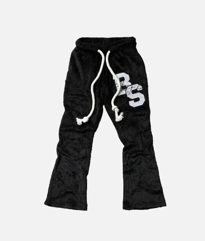 Billionaire Studios Teddy Sweatpants Black (1)